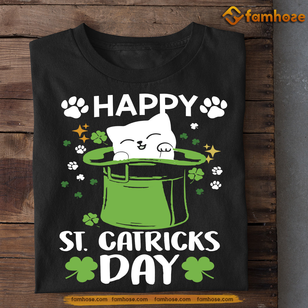 Cat st on sale patricks day shirt