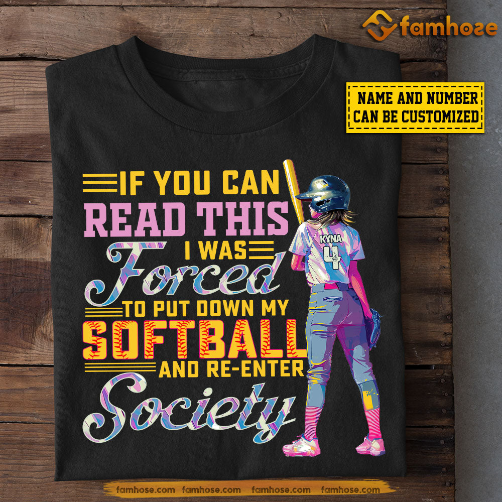 Funny softball shirts deals