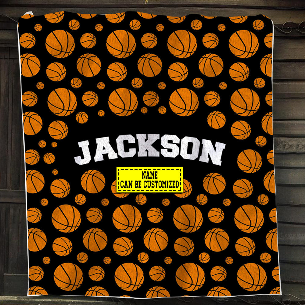Personalized Basketball Blanket, This Is My Blanket Fleece Blanket - Sherpa Blanket Gift For Basketball Lovers, Basketball Players
