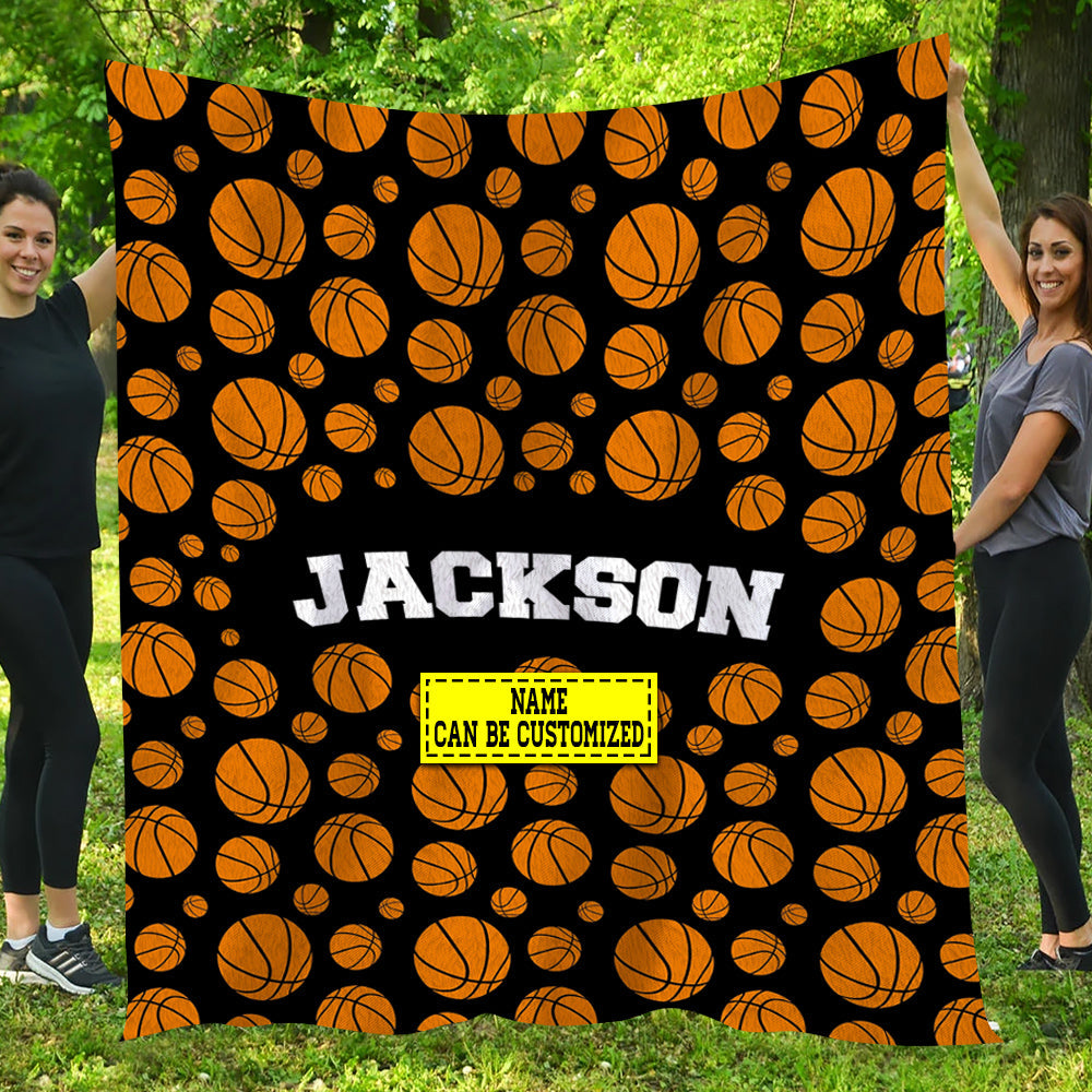 Personalized Basketball Blanket, This Is My Blanket Fleece Blanket - Sherpa Blanket Gift For Basketball Lovers, Basketball Players