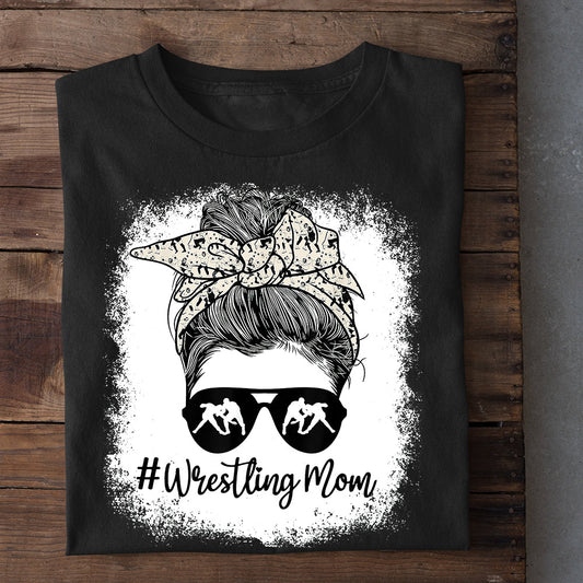 Mother's Day Wrestling T-shirt, #WrestlingMom, Gift For Wrestling Lovers, Wrestling Players
