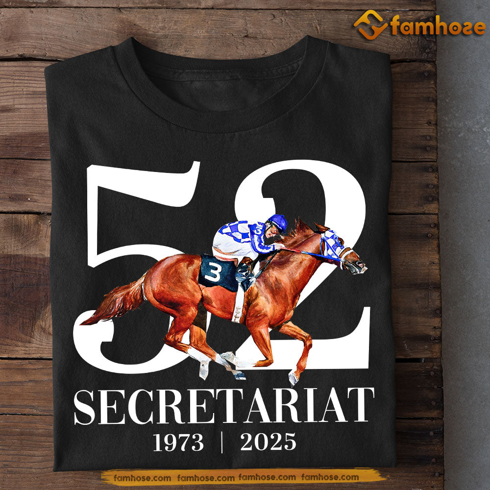 Kentucky Derby Day Horse Racing T-shirt, 52nd Secretariat Derby, Gift For Horse Racing Lovers, Horse Racing Tees