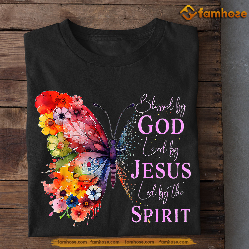God T-shirt, Butterfly God, Jesus And Spirit Tees Gift For God Lovers, Christian Lovers