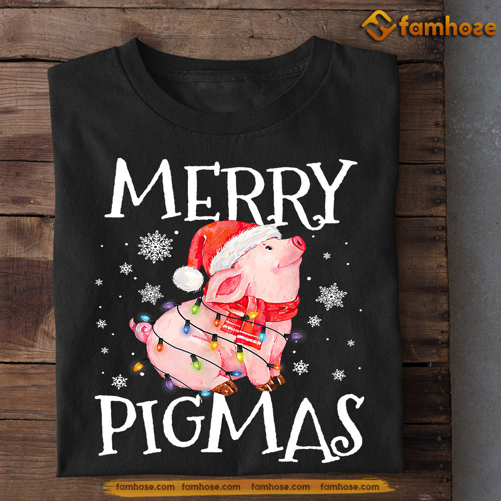 pig christmas shirt