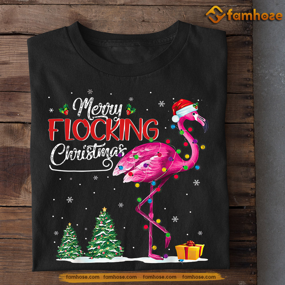 Merry Christmas Flamingo Christmas T-Shirt Merry Christmas Flamingo Christmas T-Shirt