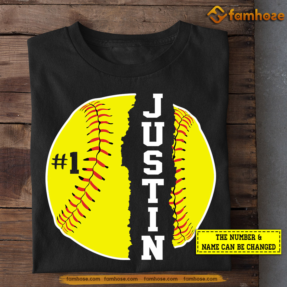 Personalized Softball T-Shirt, Bluejays, Gift for Softball lovers, Softball Tees, Softball Girls