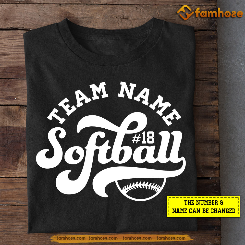 Personalized Softball T-Shirt, Bluejays, Gift for Softball lovers, Softball Tees, Softball Girls