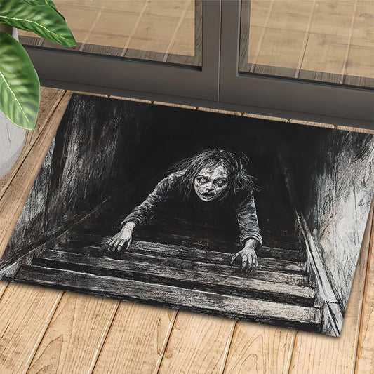 Halloween Doormat, Scary Staircase, Spooky Doormat For Home Decor Housewarming Gift, Welcome Mat Gift