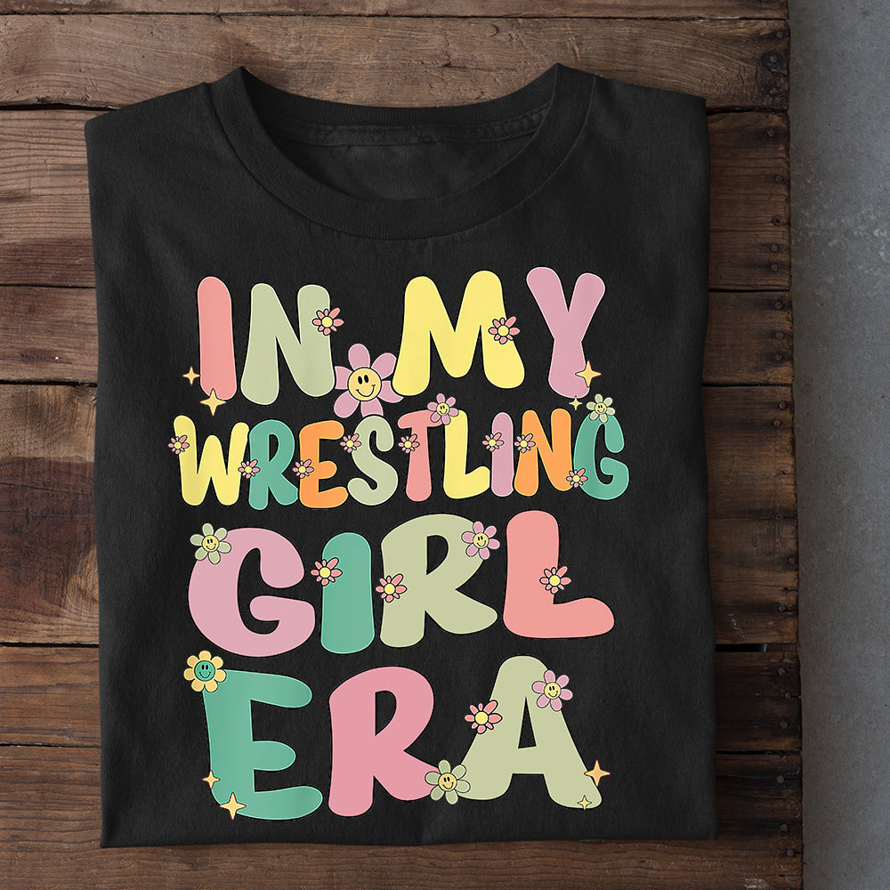 Wrestling Girl T-shirt, In My Wrestling Girl Era, Best Gift For Wrestling Lovers, Wrestling Players