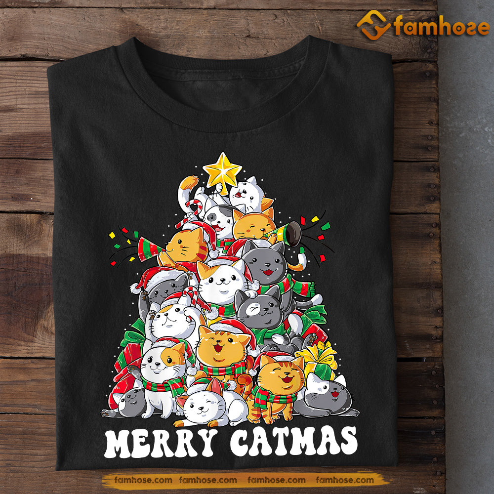 merry catmas t shirt