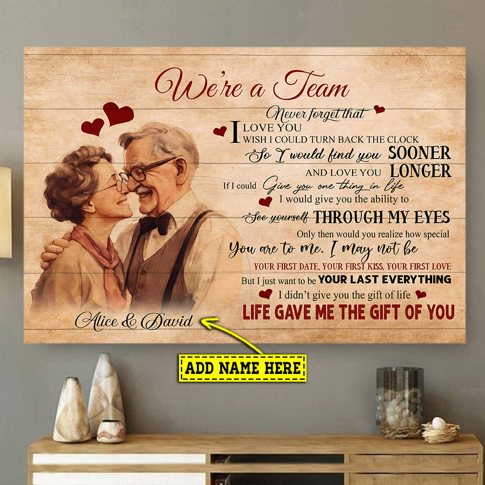 Personalized Valentine's Day Gift, Never Forget That I Love You, Motiv –  Famhose, image size:1000x1000