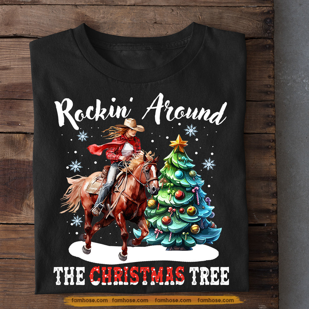 Rockin' Around The Christmas Tree Funny Happy Holidays Classic