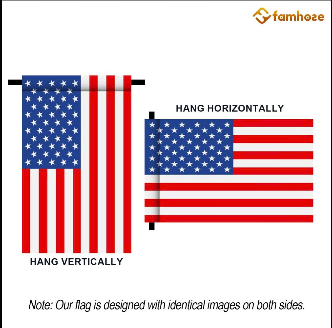July 4th Rugby American Garden Flag & House Flag, Independence Day Patriotic Rugby USA Yard Flag Gift For Rugby Lovers