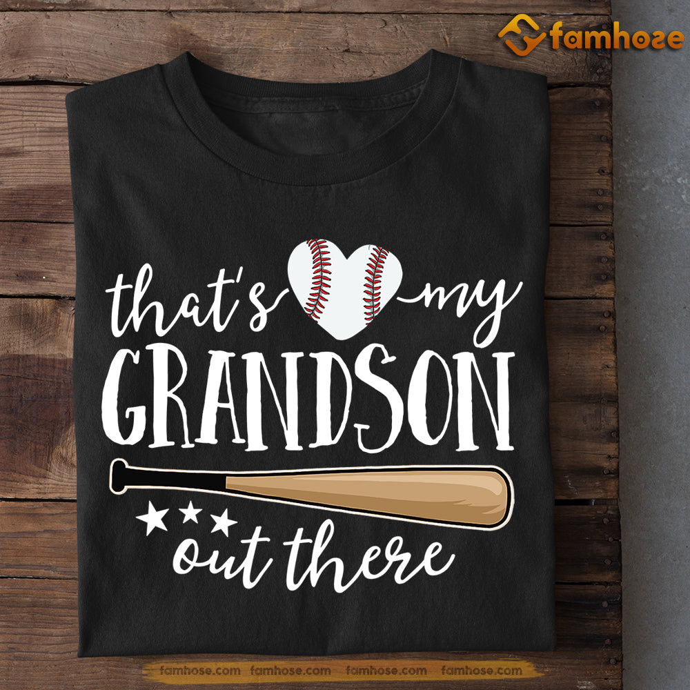 That S My Grandson Out There Baseball Grandma Shirt