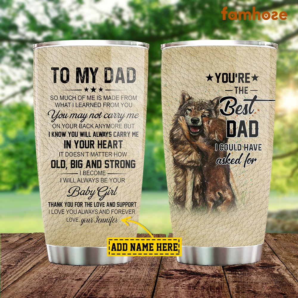 Yeti Cup Personalized, Best Dog Dad Tumbler, Gift for Dog Lover, Dog Dad  Gift, Dog Dad Coffee Mug, Fathers Gift for Dog Dad, Custom Yeti 