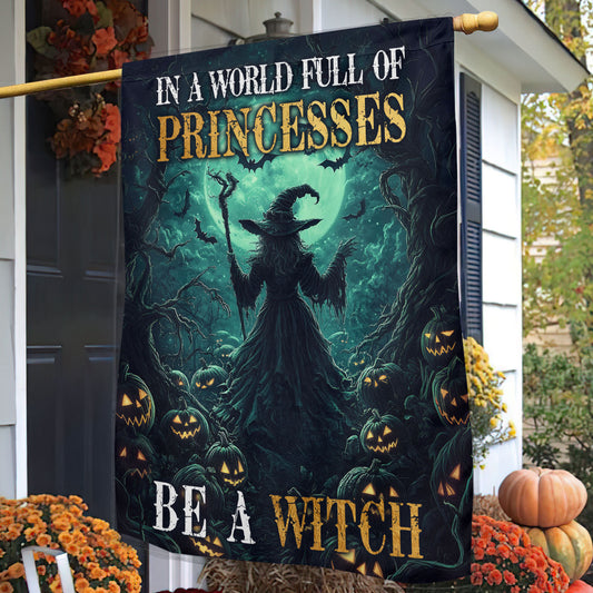 Halloween Witch Garden Flag House Flag, Be A Witch Yard Flag Spooky Season Gift For Witch Lovers