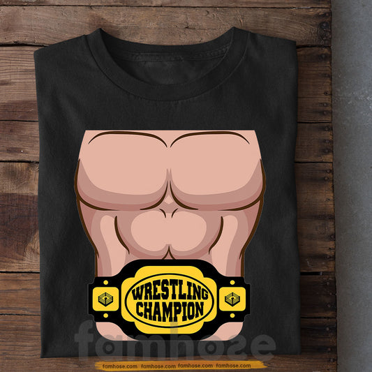 Halloween Wrestling T-shirt, Wrestling Champion Tees Spooky Season Gift For Wrestling Lovers