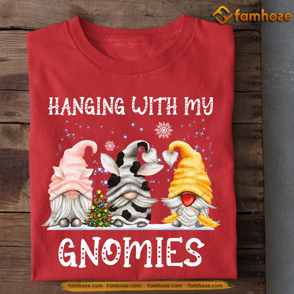 Hanging With My Gnomies Shirt | Gnome Christmas Lovers Gift