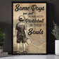 Personalized Pickleball Boy Kid Canvas Painting, Some Boys Are Just Born With Pickleball In Their Souls Sport Wall Art Decor, Poster Gift For Pickleball Lover