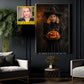 Personalized Halloween Witch Canvas Painting, Turn You Into A Witch Wall Art Decor, Spooky Season Poster Gift For Witch Lover
