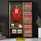 Personalized Soccer Canvas Painting, Do It For Your Family And Yourself, Sport Wall Art Decor, Poster Gift For Soccer Lovers