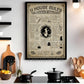 Funny Halloween Witch Canvas Painting, 11 House Rules Wall Art Decor, Spooky Season Poster Gift For Witch Lovers