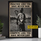 Compete Like You Have Never Lost, Personalized Lacrosse Boy Canvas Painting, Inspirational Quotes Wall Art Decor, Poster Gift For Lacrosse Man Lovers