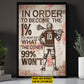 Personalized Lacrosse Man Canvas Painting, In Order To Become The 1% Sports Wall Art Decor, Poster Gift For Lacrosse Lovers