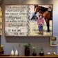 Cowgirl Poster & Canvas, Once Upon A Time There Was A Girl Who Really Loved Horse, Cowgirl Canvas Wall Art, Poster Gift For Horse Lovers