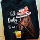 Kentucky Derby Horse T-shirt, Talk Derby To Me, Gift For Horse Racing Lovers, Horse Racing Tees