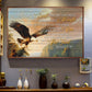 Eagle Canvas Painting, Wall Art Decor, Shall Mount Up With Wings As Eagles - Poster Gift For Eagle Lovers