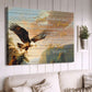 Eagle Canvas Painting, Wall Art Decor, Shall Mount Up With Wings As Eagles - Poster Gift For Eagle Lovers