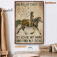 Horse Poster & Canvas, And Into The Forest I Go To Lose My Mind And Find My Soul, Horse Canvas Wall Art, Poster Gift For Horse Lovers