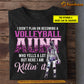 Funny Personalized Mother's Day Volleyball T-shirt, Volleyball Aunt Killin It, Gift For Volleyball Lovers, Volleyball Players