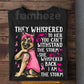 German Shepherd Dog Breast Cancer Awareness T-shirt, I Am The Storm Pink Ribbon Tees Gift For Dog Lovers