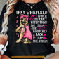 German Shepherd Dog Breast Cancer Awareness T-shirt, I Am The Storm Pink Ribbon Tees Gift For Dog Lovers