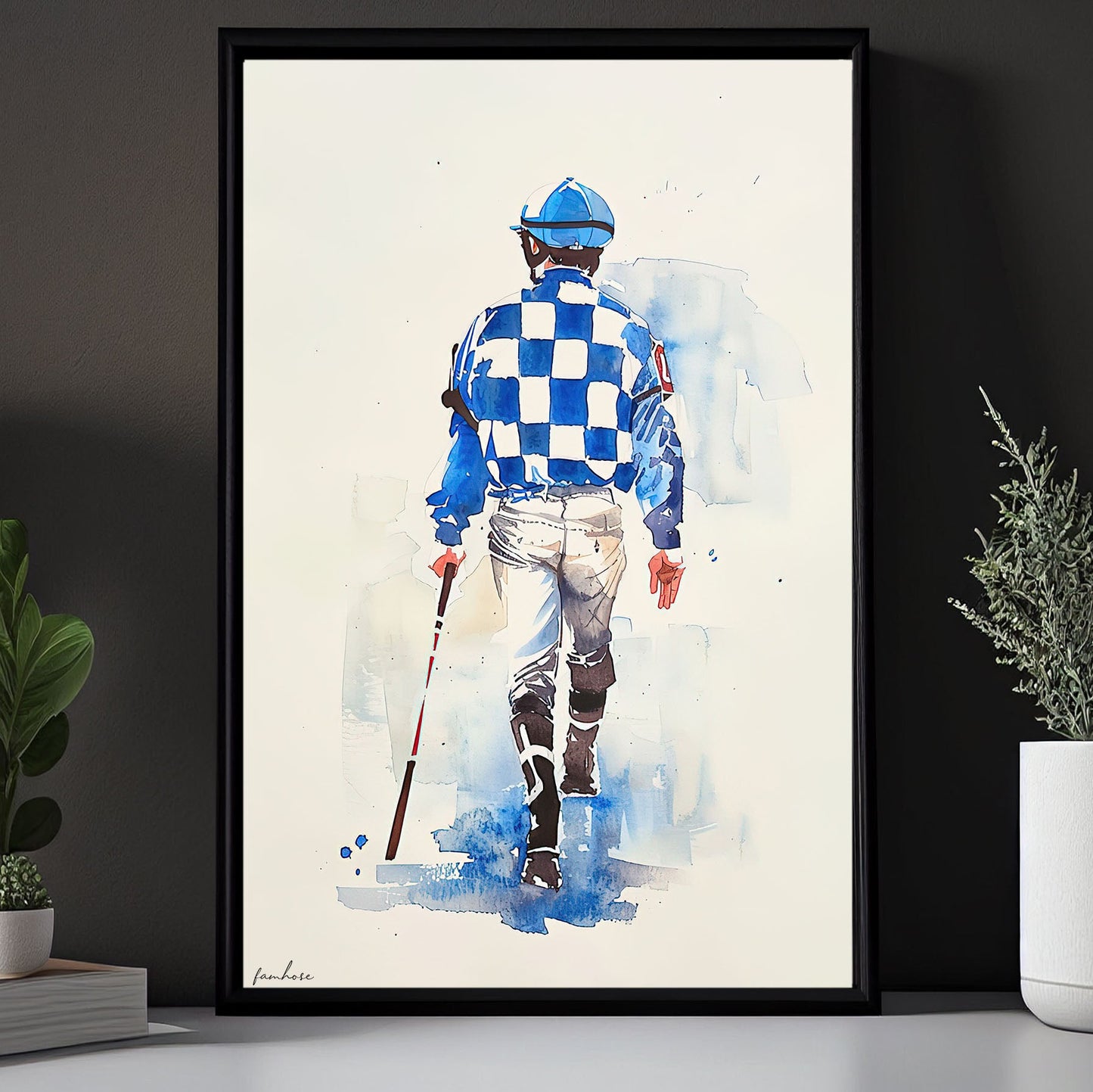 Secretariat Canvas Painting, A Tribute To Secretariat's Elegance, Jockey  Wall Art Decor, Poster Gift For Horse Racing Lovers