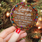 Coworkers Are Like Christmas Light, Coworker Circle Ceramic Ornament Christmas Gift For Your Colleagues