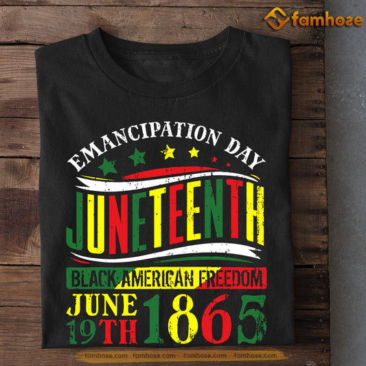Juneteenth T-shirt Gift For Your Friends, Juneteenth 1865, Emancipation Day Tees