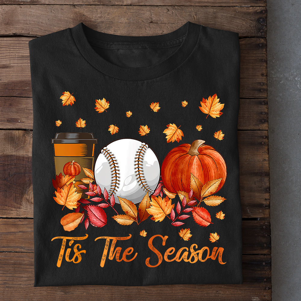 Thanksgiving Baseball T-shirt, Tis The Sean Pumpkin, Thankful Gift For Baseball Lovers