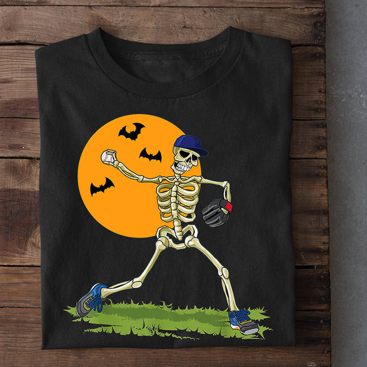 Halloween Softball T-shirt, Throw It, Gift For Softball Lovers, Softball Tees