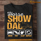 Horse Riding T-shirt, Horse Show Dad Pay Repeat, Father's Day Gift For Horse Riding Lovers, Horse Riders, Equestrians