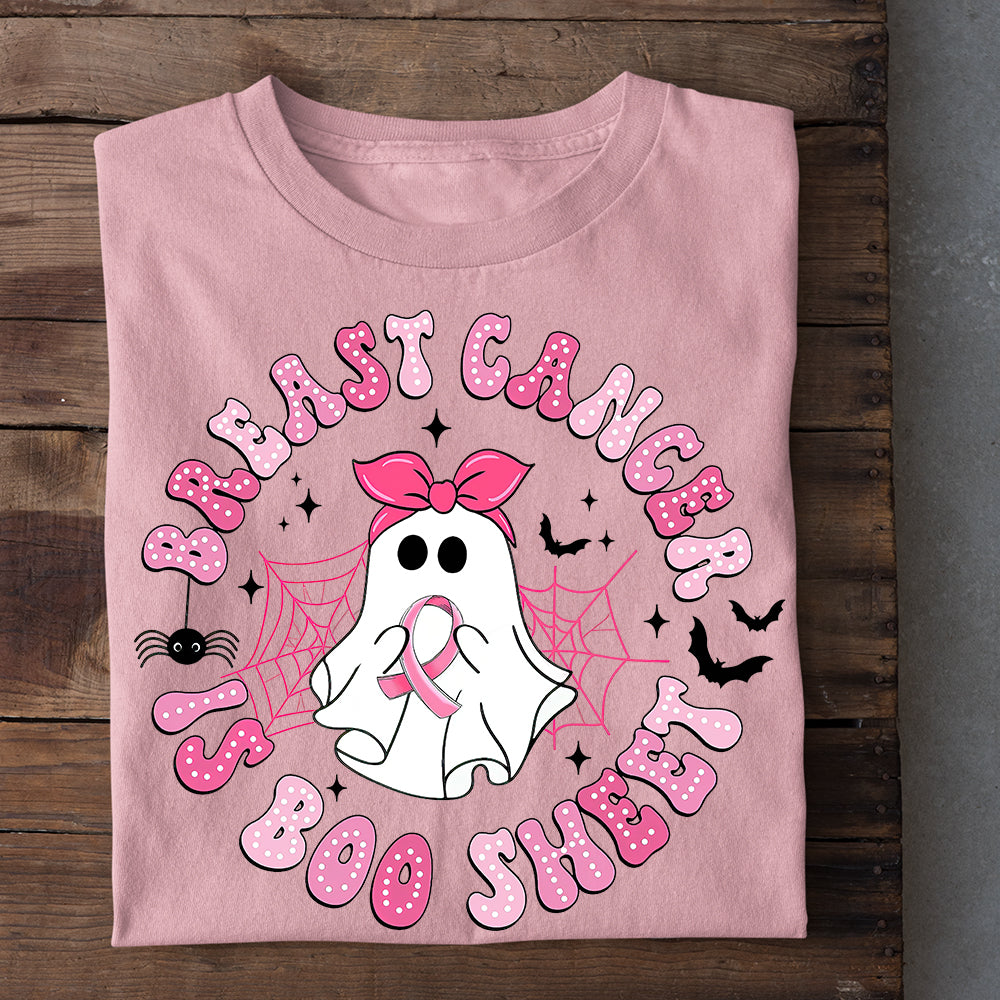 Breast Cancer T-shirt, Is Boo Sheet, Gift For Those Supporting Breast Cancer Awareness