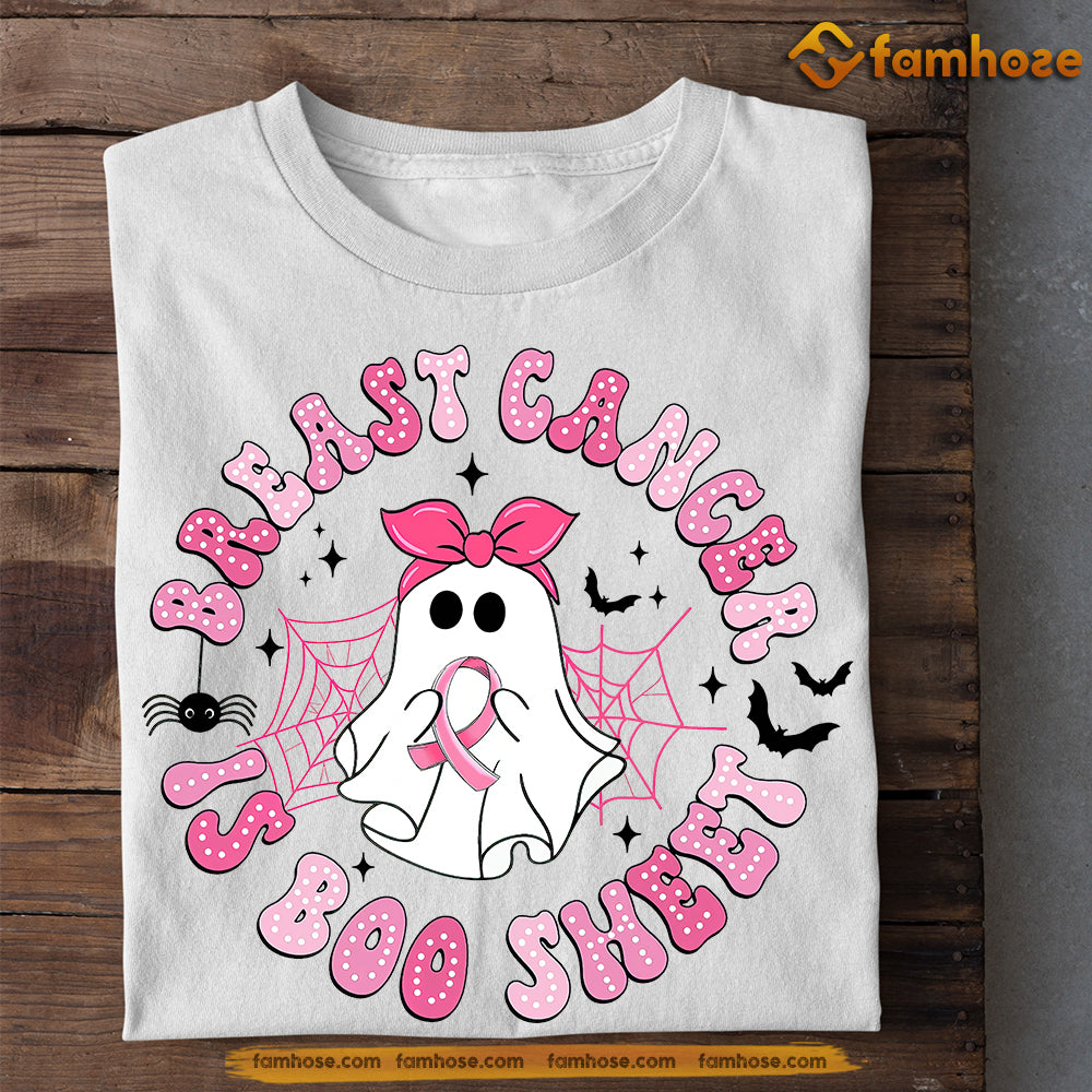 Breast Cancer T-shirt, Is Boo Sheet, Gift For Those Supporting Breast Cancer Awareness