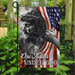 July 4th Jesus Garden Flag House Flag, Independence Day Yard Flag Gift For America Lovers