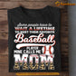 Funny Mother's Day Baseball T-shirt, Baseball Player Mine Calls Me Mom, Gift For Baseball Lovers, Baseball Players