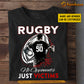 Personalized Rugby Boy T-shirt, Rugby No Opponents Just Victims Sport Tees Gift For Rugby Players, Rugby Lovers