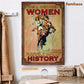 Horse Poster & Canvas, Well Bahaved Women Rarely Make History, Horse Canvas Wall Art, Poster Gift For Horse Lovers