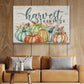 Harvest Blessings Thanksgiving Canvas Painting, Wall Art Decor - Many Color Pumpkins Thanksgiving Poster Gift