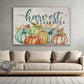 Harvest Blessings Thanksgiving Canvas Painting, Wall Art Decor - Many Color Pumpkins Thanksgiving Poster Gift